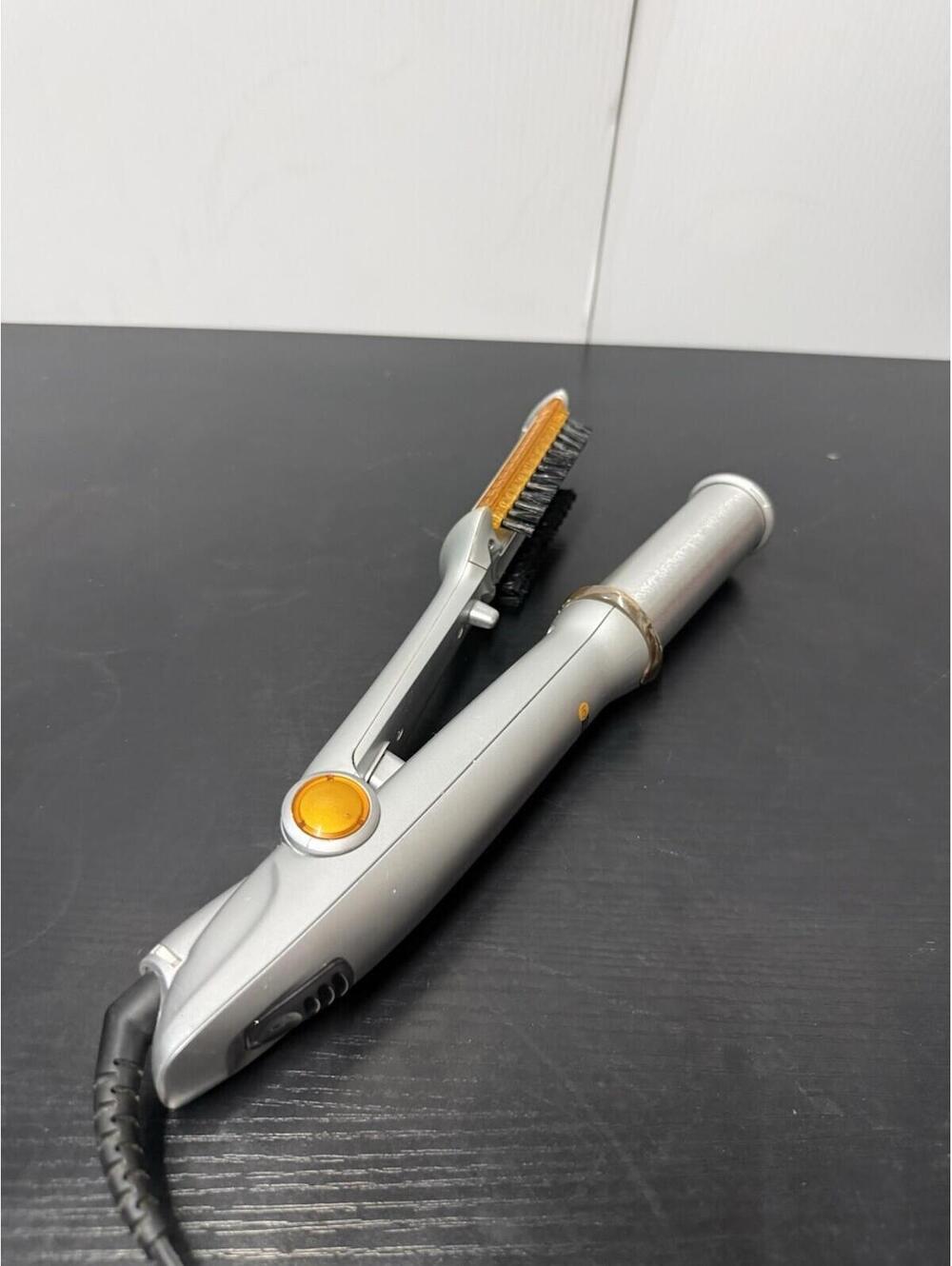 Instyler Rotating Hot Iron Silver Orange Model IS 1001